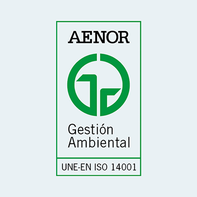 AENOR certification 14001 - Environment and sustainability