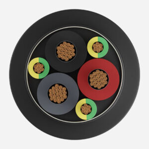 TratosFlex - AMP - LV alternative marine power cables - Cold Ironing, Shore Power, Onshore Power Supply (OPS), Shore Side Electricity (SSE). Low Voltage cabe