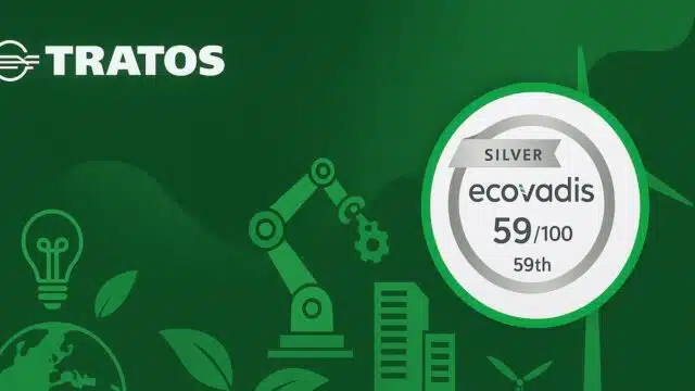 Tratos UK Ltd Achieves Strong EcoVadis Sustainability Rating